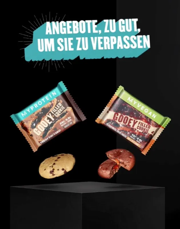 Angebote, zu gut um sie zu verpassen: Protein-Cookies im Sale