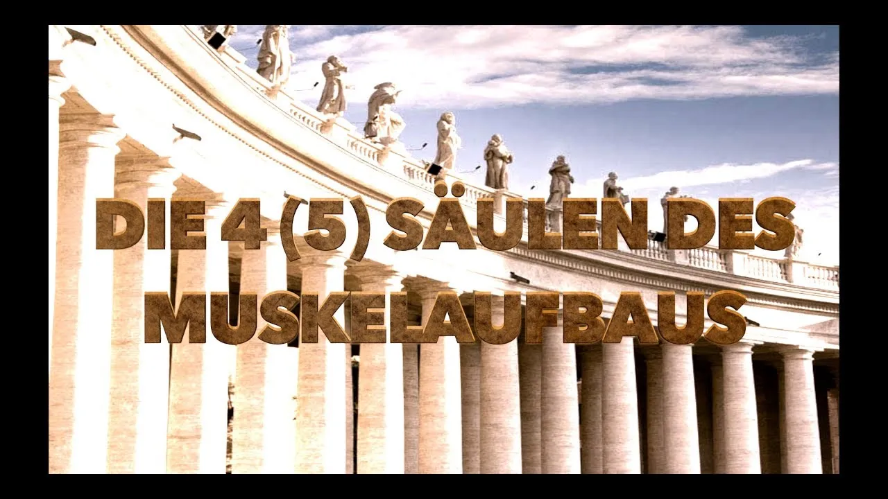 Beitragsbild zum Artikel: Matthias Botthof: DAS sind die 5 SÄULEN des MUSKELAUFBAUS!