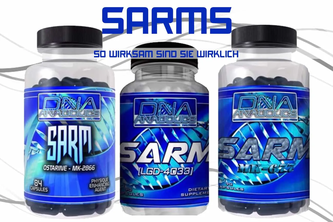 Beitragsbild zum Artikel: SARMs: wirklich besser als Steroide?