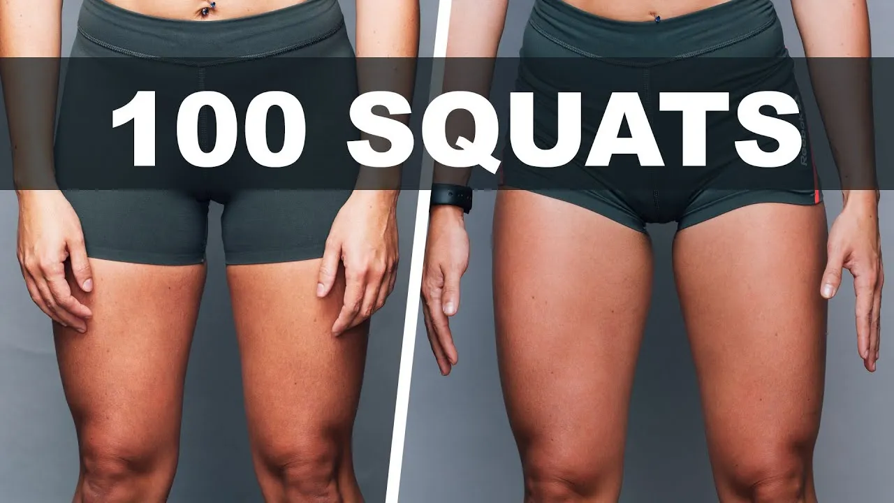 Beitragsbild zum Artikel: EXPERIMENT: 30 Tage lang 100 SQUATS täglich! – DAS hat sich VERÄNDERT!