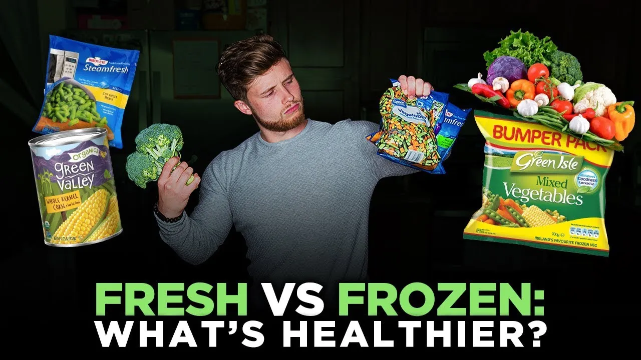 Beitragsbild zum Artikel: FRISCH vs. GEFROREN: wie GESUND sind Obst & Gemüse aus dem TIEFKÜHLFACH?