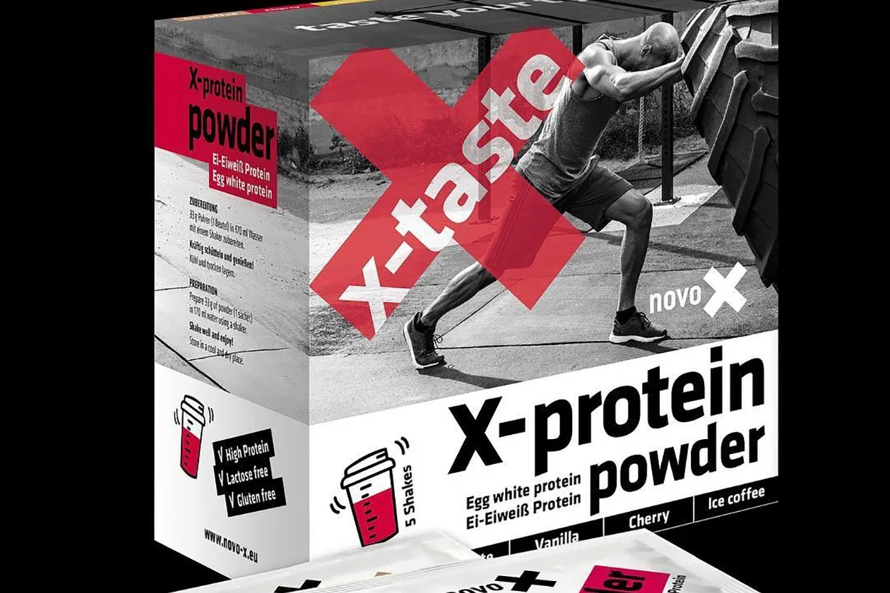 Beitragsbild zum Artikel: wie passend zu OSTERN: NOVO X bringt Eiprotein in PULVERFORM!