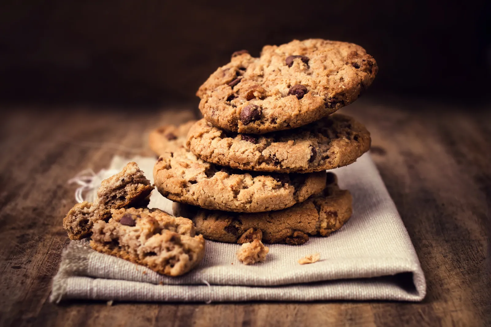 Beitragsbild zum Artikel: Backrezept: gesunde Chocolate Chip Haferkekse