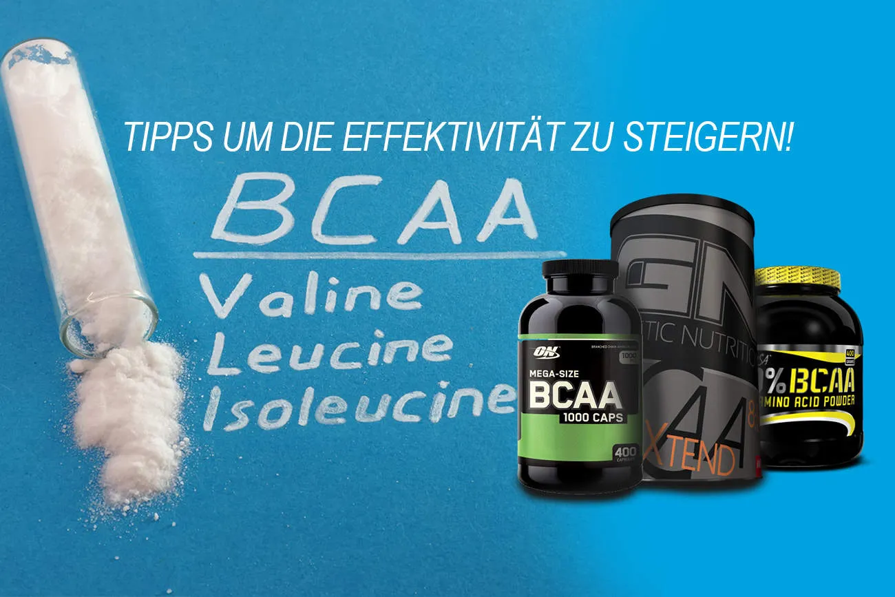 Beitragsbild zum Artikel: Die optimale BCAA Supplementation für maximalen Erfolg