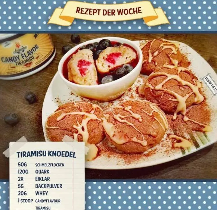 Beitragsbild zum Artikel: Rezept der Woche: Frankys Bakery Low Carb Tiramisu Knödel!