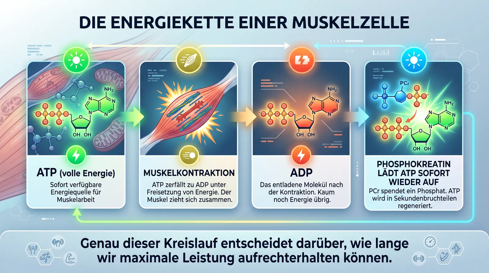 Abbildung 4 zum Artikel: Kreatin erklärt: Wirkung, Einnahme, Muskelaufbau und wissenschaftliche Fakten