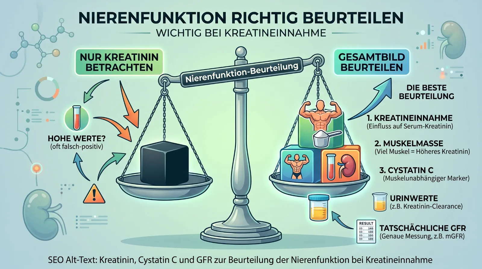 Abbildung 3 zum Artikel: Kreatin und Nierengesundheit: Ist die tägliche Einnahme schädlich?