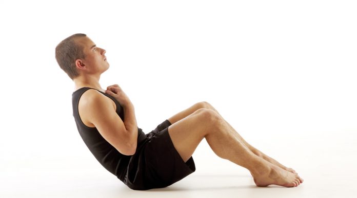 Janda Sit-Ups bauen Bauchmuskeln mit einer geringeren Belastung der Hüftflexoren auf