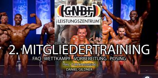 Daniel Gildner bietet Posingworkshop für Interessierte an