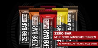 BiotechUSA kündigt neue ZERO Bar Sorten an