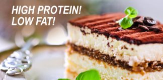 Dessert Rezept: gesundes Fitness Tiramisù