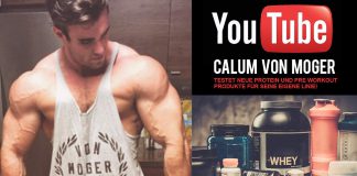 Calum von Moger kündigt eigene Supplementlinie an