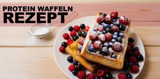Rezept: Frühstücks Waffeln mit viel Eiweiß