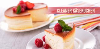 Gesund backen: Cleaner Protein Käsekuchen