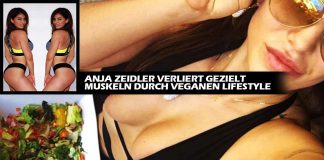 Anja Zeidler verliert Muskeln und isst vegan