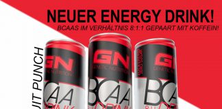 Neu von GN Laboratories: BCAA 8:1:1 + Energy Drink
