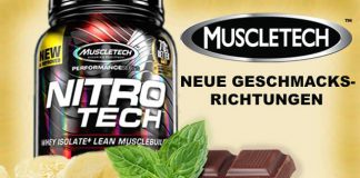 Nitro Tech Protein von Muscletech ab sofort mit mehr Auswahl