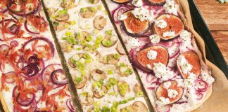 Französischer Flammkuchen Keto Rezept !