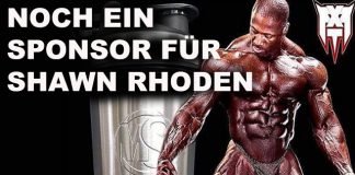 Weiterer Sponsor für Shawn Rhoden!