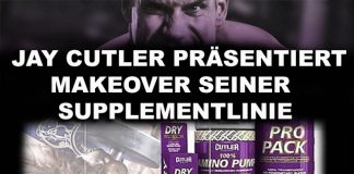 Jay Cutler präsentiert Makeover seiner Supplementlinie