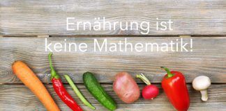 Wie wichtig ist Kalorien zählen während einer Diät?