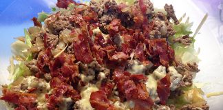 Ideal zum Grillen – „BigMac“ Salat Low Carb!