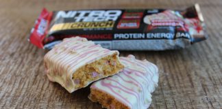 Muscletechs „Nitrotech Crunch Strawberry Cheesecake“ im Test