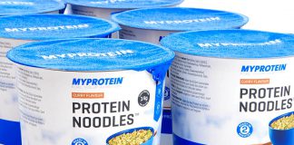 MyProtein präsentiert proteinreiche Instant Nudeln