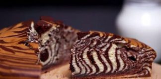 Sommerrezept: High Protein Zebra-Käsekuchen