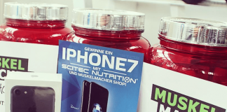 LETZTE CHANCE: GEWINNE ein iPhone 7 im Muskelmacher Shop!