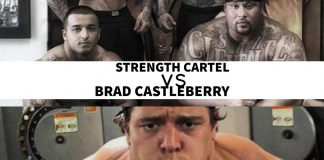 Brad „Fake Weights“ Castleberry bekommt Besuch von den Powerlifting-„Hells Angels“