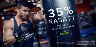 MEGA RABATT auf alle VOLLPREIS-Produkte bei BULK POWDERS!!