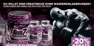 JETZT zuschlagen: SUPER-KREATIN zum SPEZIALPREIS bei IronMaxx!