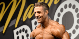 Tim Budesheim holt Gesamtsieg, IFBB Pro Card und 4. Platz bei 1. Profi-Wettkampf Tim Budesheim IFBB Pro Mr. Olympia Amateur