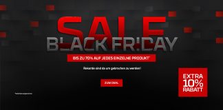 Bis zu 70% RABATT auf ALLES: Black Friday SALE bei THE PROTEIN WORKS! Black Friday Sale The Protein Works