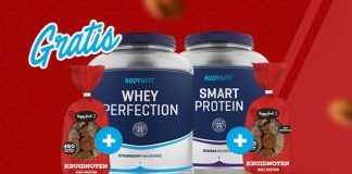 GRATIS Protein Kruidnoten (Lebkuchen) und Proteinriegel FOR FREE bei Body&Fit!!