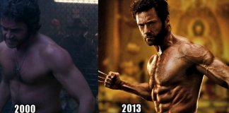 From fat to fit: Die 4 krassesten Hollywood Schauspieler und ihre Transformation Hugh Jackman Transformation