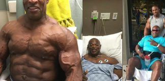 Ronnie Coleman graut es vor seiner 8. und (hoffentlich) letzten Operation Ronnie Coleman Operation Rücken