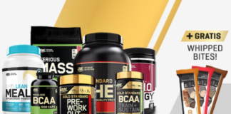 nur JETZT: 20% auf Optimum Nutrition + WHIPPED BITES GRATIS bei Body & Fit!!