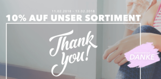 Muskelmacher Shop sagt „DANKE“ mit Rabatt auf das GESAMTE SORTIMENT!