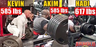 Trotz Diät für die Arnold Classics 2018: diese 3 Bodybuilder sind so stark wie noch nie!