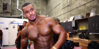 Vom stärksten Powerlifter zum Bodybuilder: Larry Wheels gewinnt 1. Bodybuilding Show