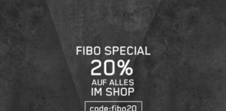 FIBO Special bei FITMART: 20% Rabatt auf ALLE Marken & ALLE Produkte!