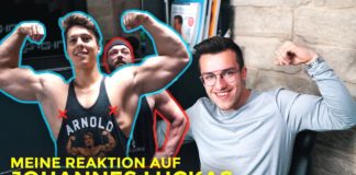 „17 Jähriger baut 20kg MUSKELN auf“ – SO reagiert Tim Gabel auf das Training von Johannes Luckas!