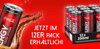 Coca Cola Energy Drink ab sofort bei Gigasnutrition!