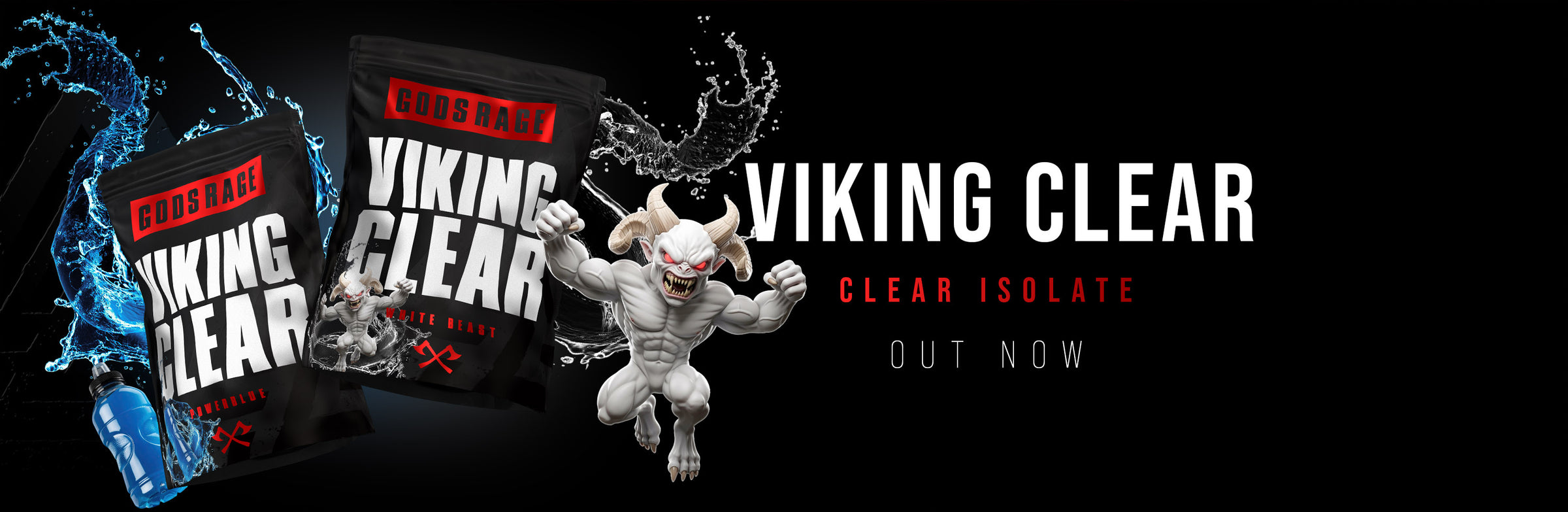 Gods Rage · Viking Clear · Clear Isolate · OUT NOW